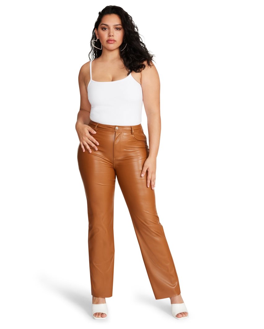 Brown Steve Madden Jolie Women's Pants | PH 3701QBK